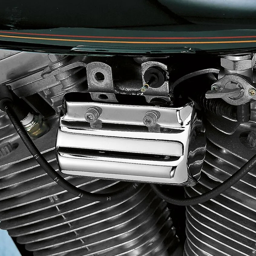 Drag Specialties Chrom-Zündspulenabdeckung