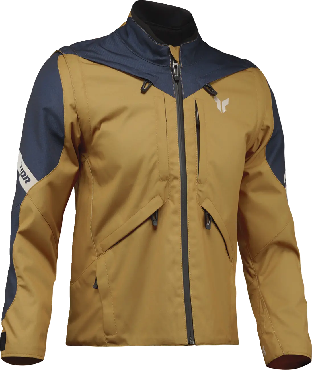 Thor Damen-Terrainjacke – Braun/Mitternachtsblau