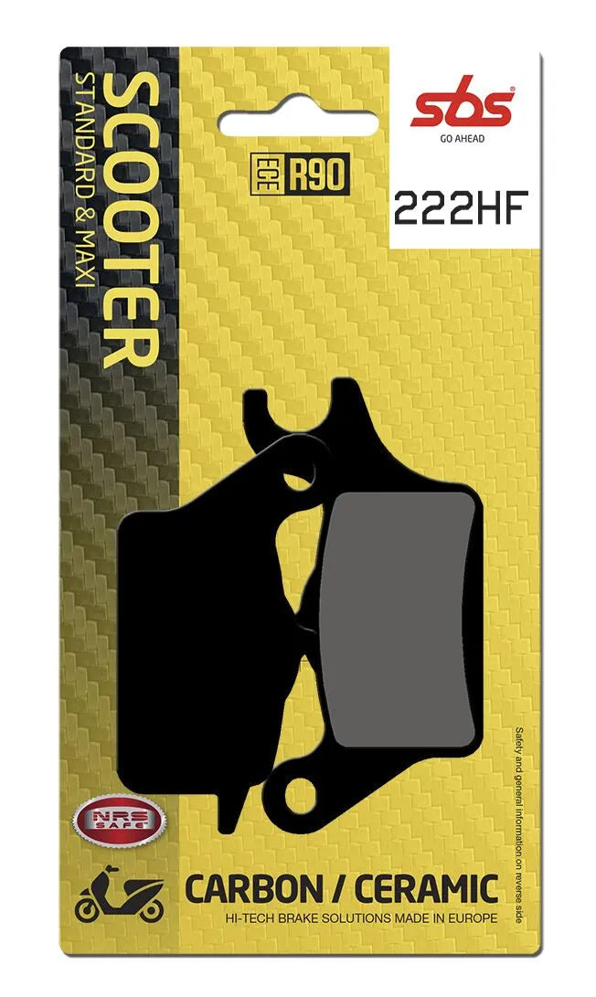 SBS HF Street Keramik-Organische Bremsbeläge