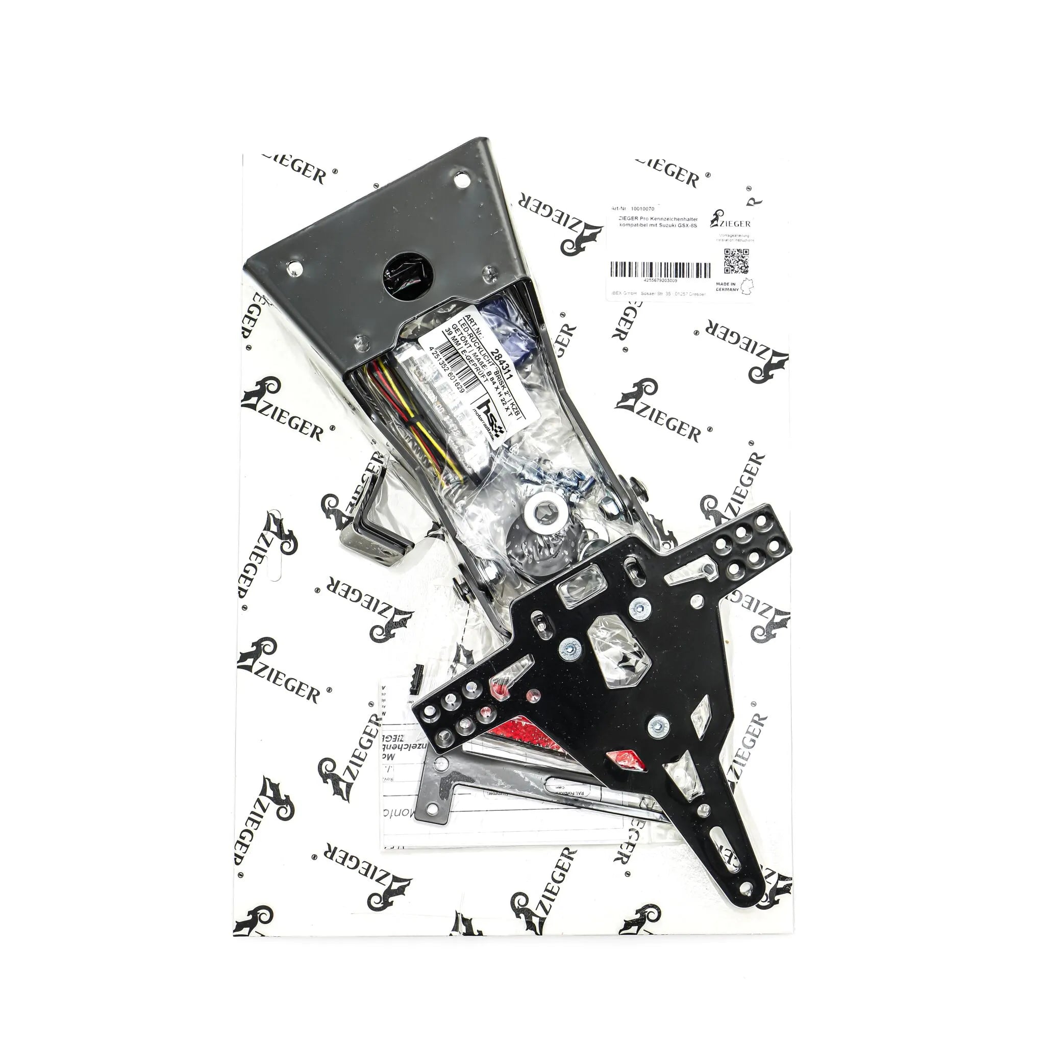 Zieger Pro Kennzeichenhalter Typ A