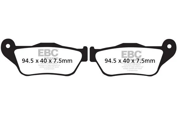 EBC SFAC Carbon Scooter Bremsbeläge