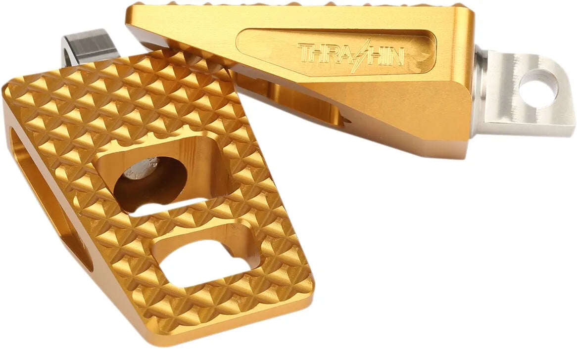 Thrashin Supply P-54 Fußrasten - Gold eloxiert