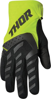 Thor Youth Spectrum Handschuhe – Schwarz/Säure