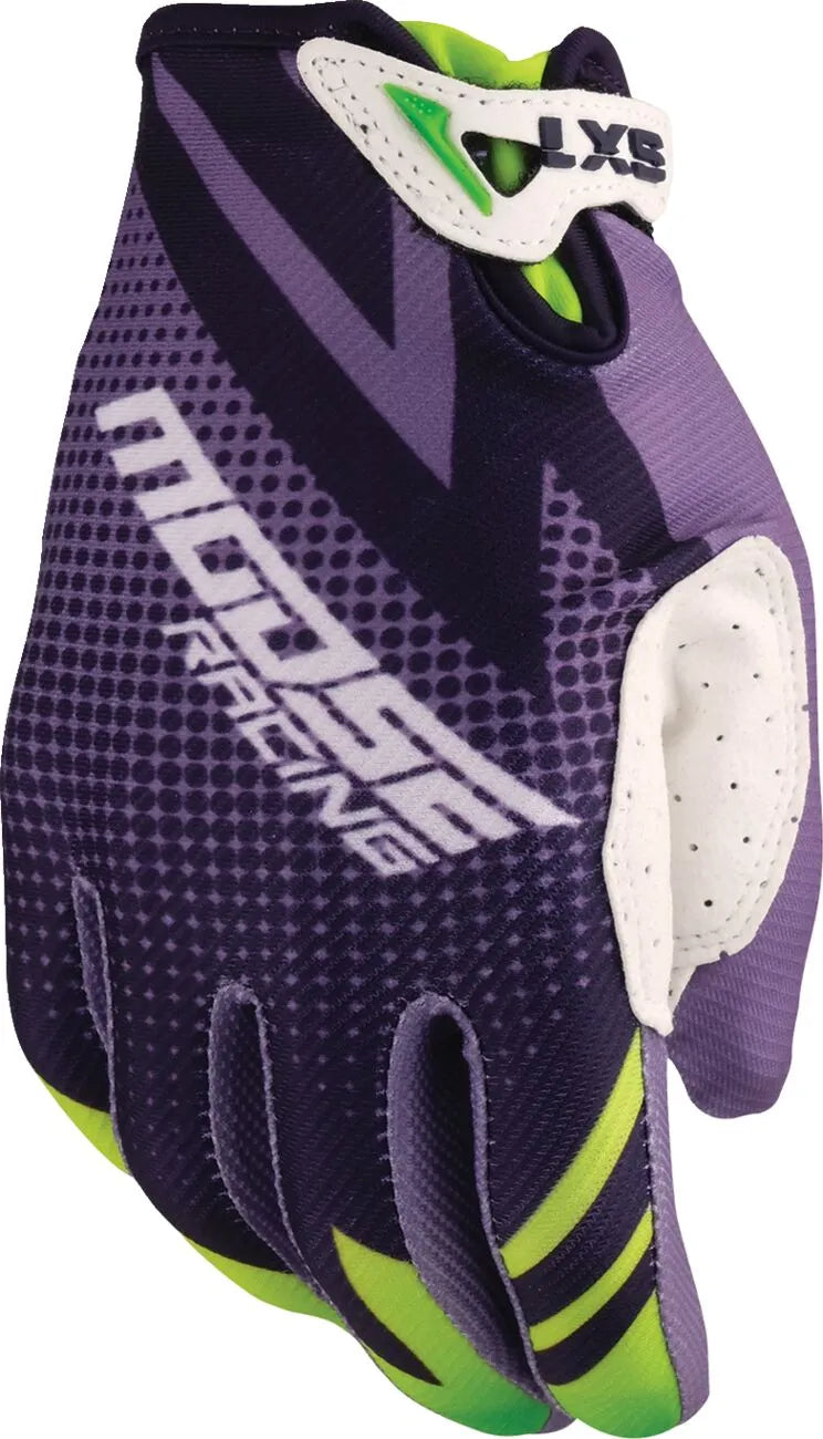 Moose Offroad Youth Sx1™ Handschuhe – Grün/Lila/Weiß