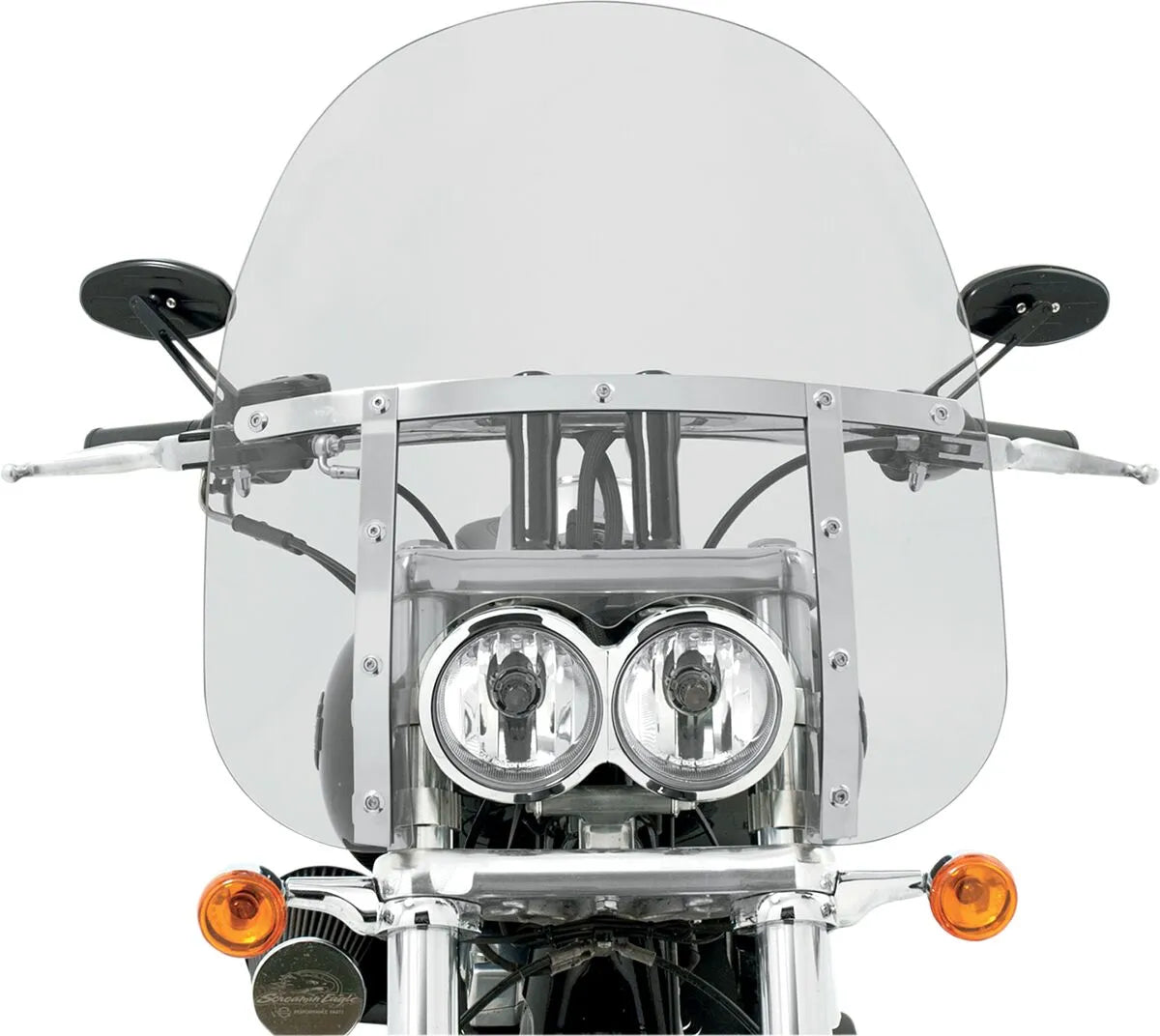 Memphis Shades Fats Windschutzscheibe - Klar