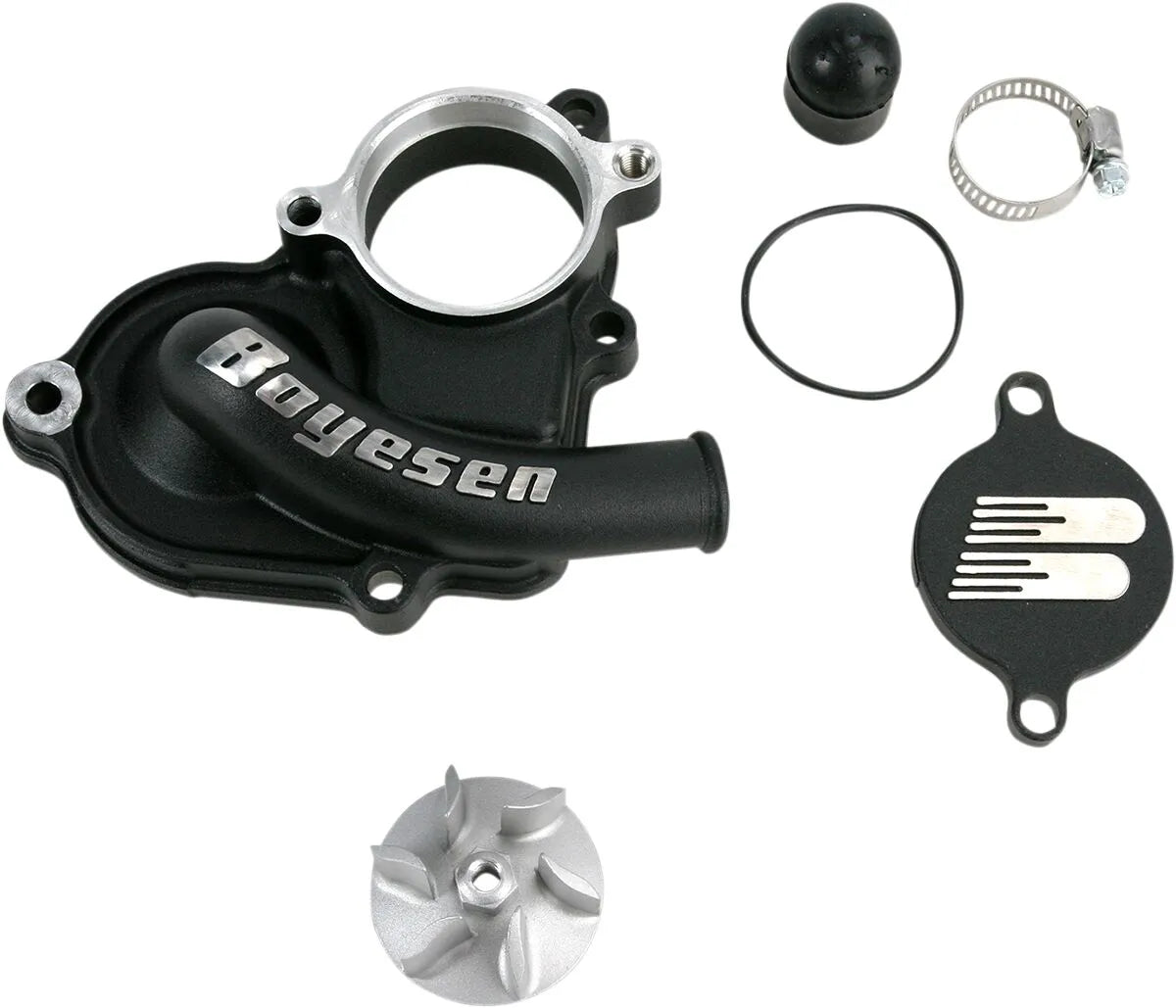 Boyesen Supercooler Wasserpumpenabdeckung und Impeller-Kit