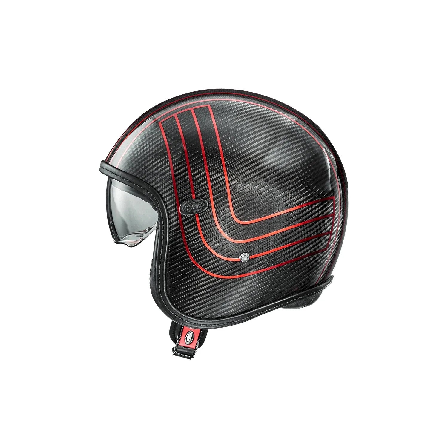 Premier Helmets Vintage Carbon Jethelm – Platinum Edition