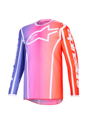 Alpinestars Fluid Apex Jersey – Rot/Pink/Lila/Weiß