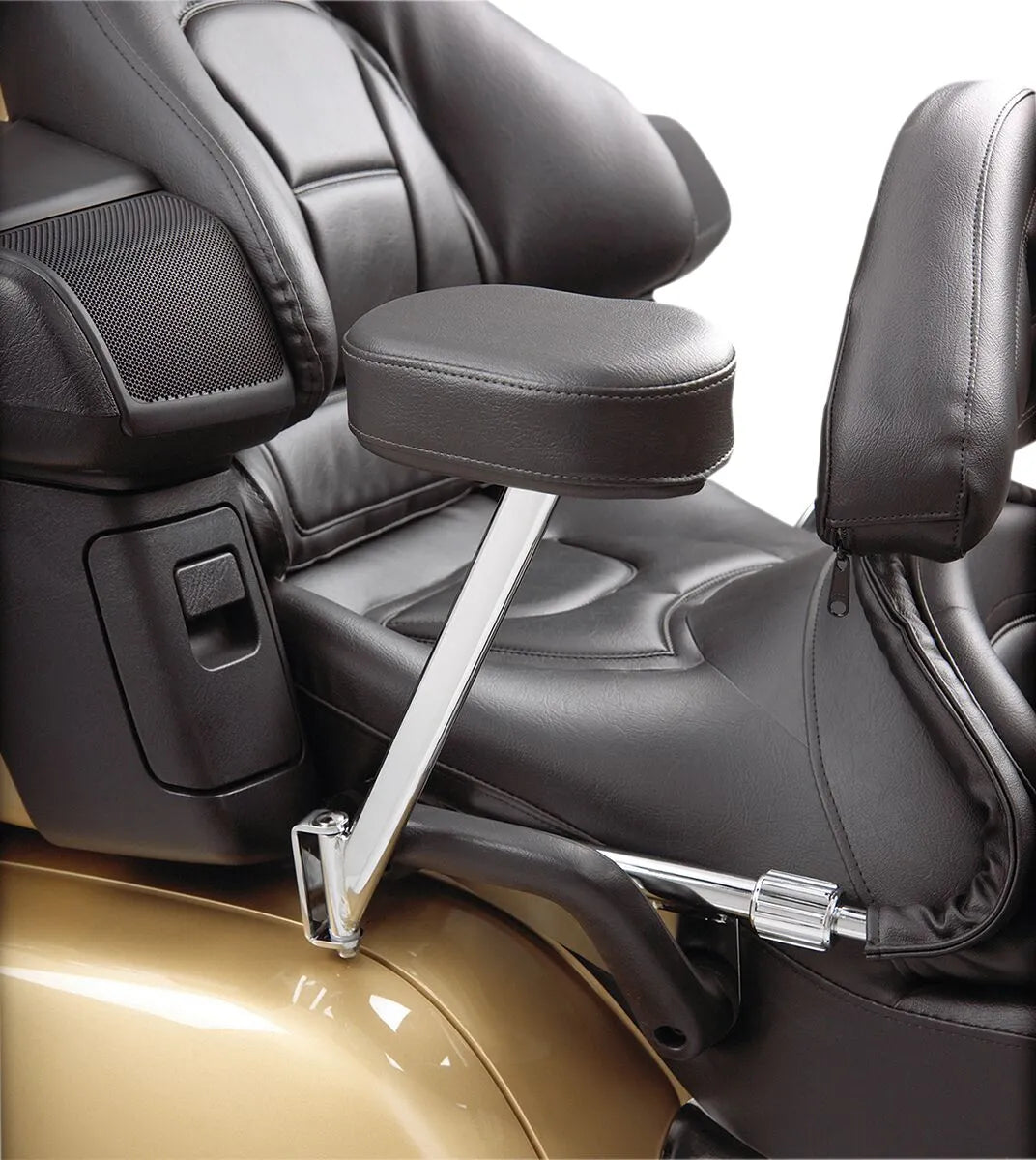 Verchromte Beifahrerarmlehnen für Gold Wing