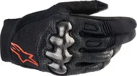 Alpinestars Megawatt V2 Handschuhe – Schwarz/Fluoreszierendes Rot