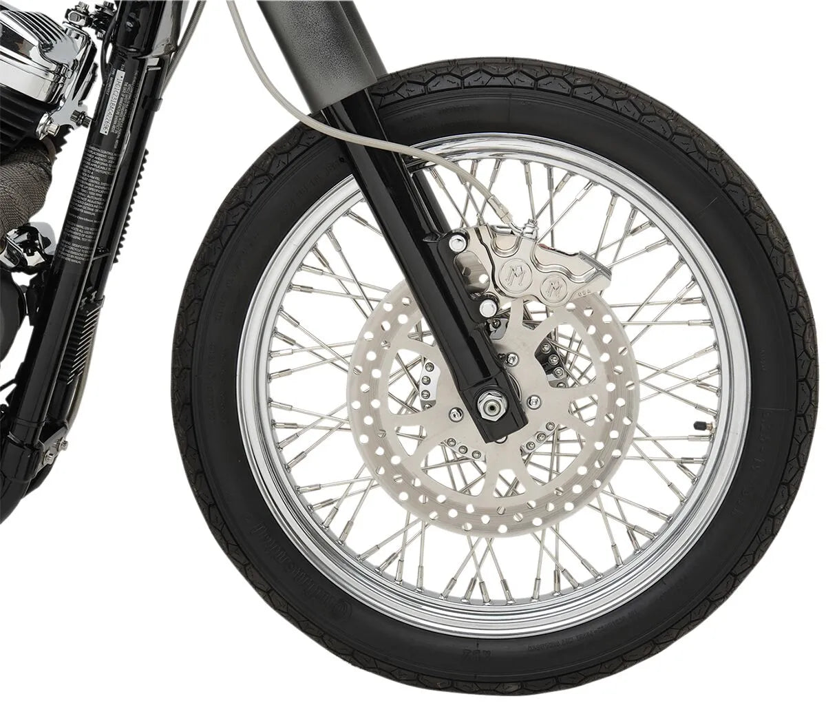 Performance Machine Vierkolben-Bremssattel für vorne links