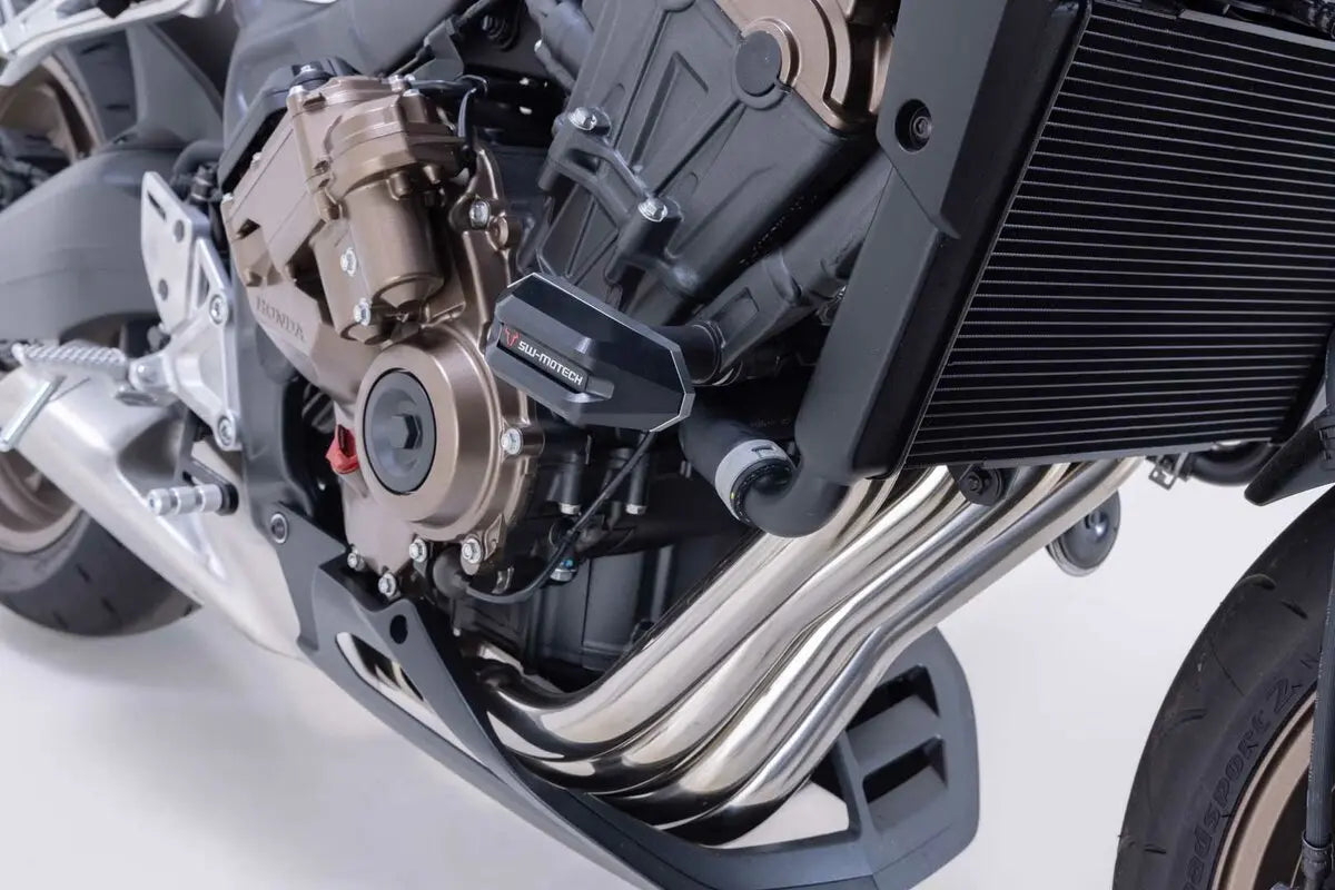 Sw-motech Rahmenschleifer-Kit zum Schutz des Motorradrahmens