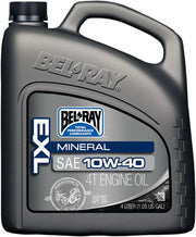 Bel-ray Exl Mineral 4t Engine Oil 10w-40 4 Liter