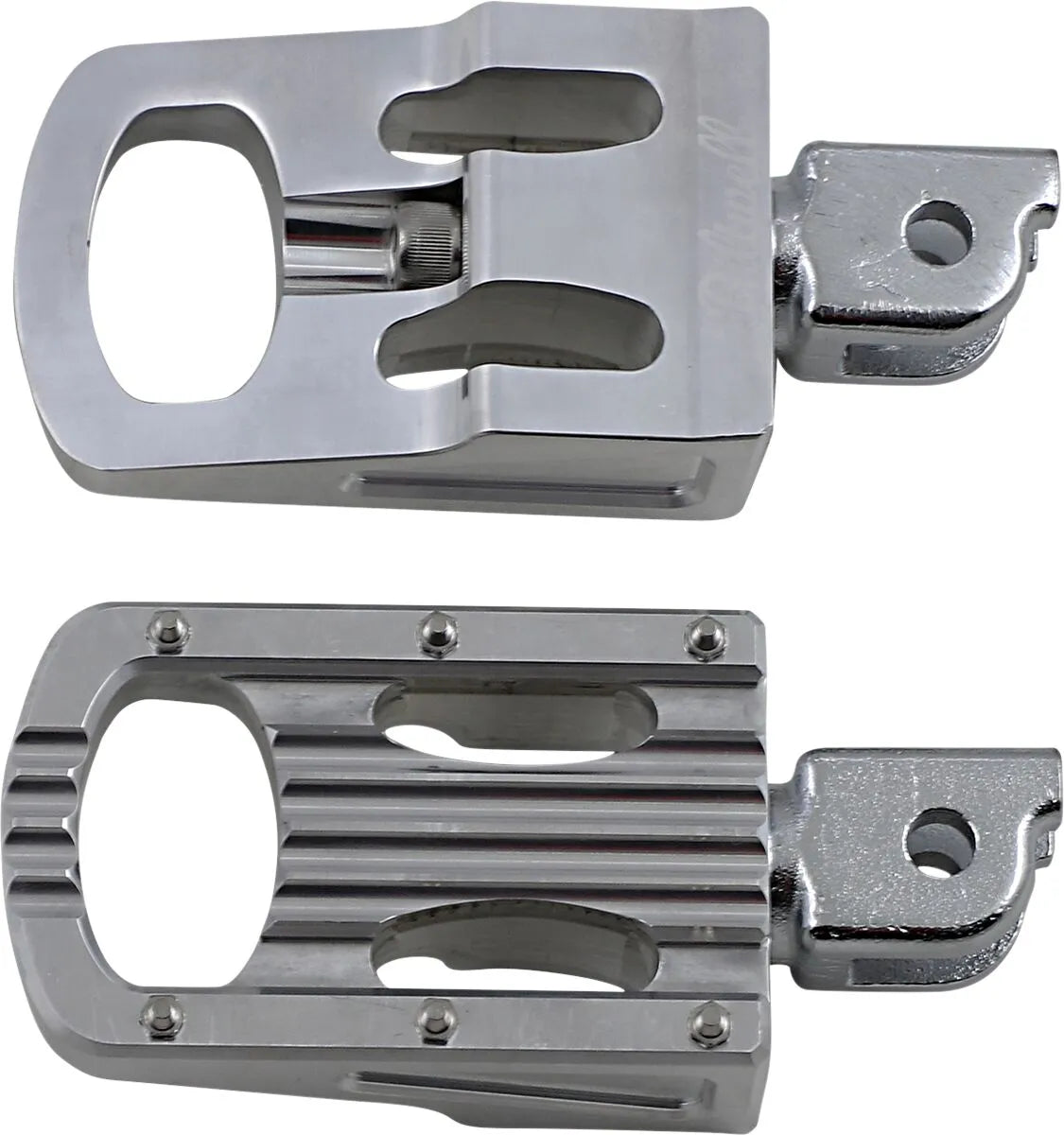 Biltwell Punisher Fußrasten - Silber