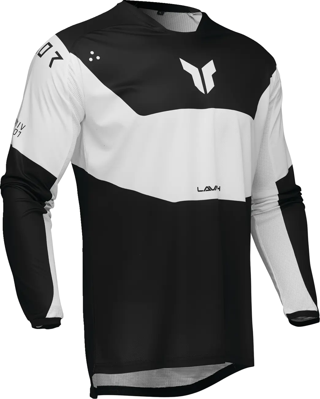 Thor Launchmode Storm Jersey – Schwarz/Weiß