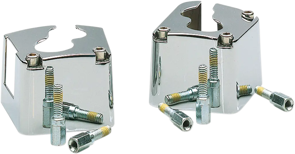 Kuryakyn Chrom-Ventilblockabdeckungen