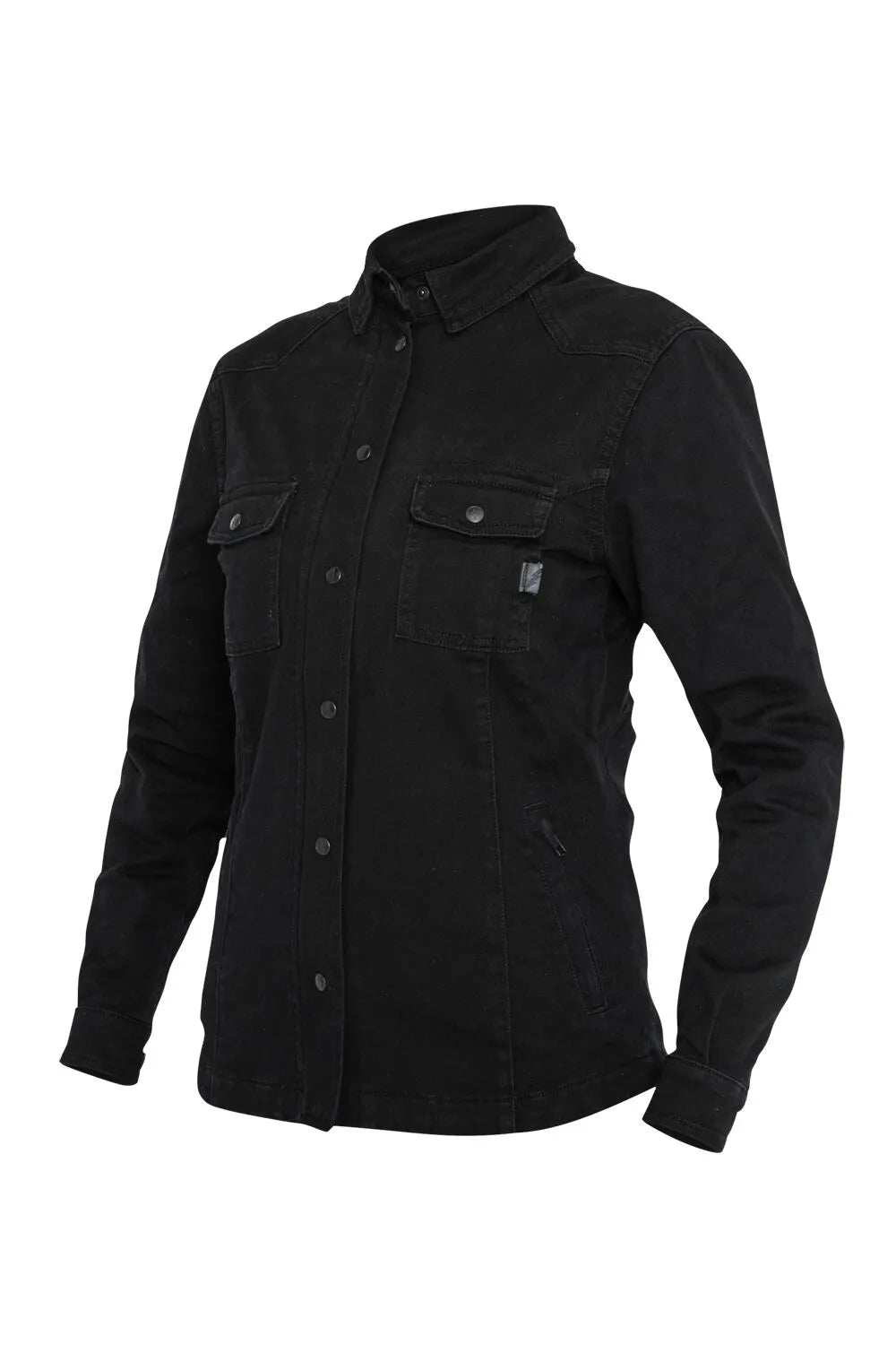 John Doe Damen-Motorradjacke - Schwarz