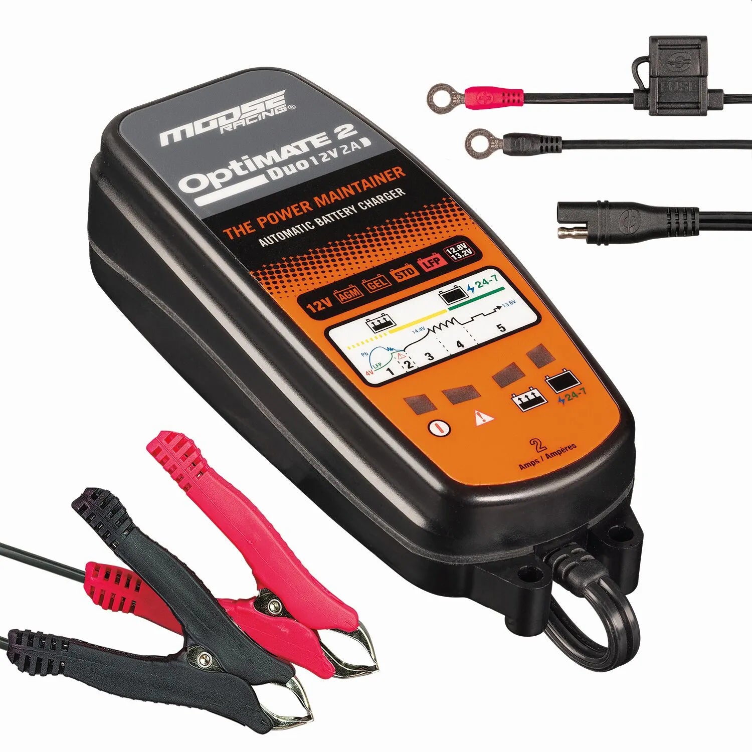 Moose Offroad Optimate 2 Duo Akkuladegerät EU