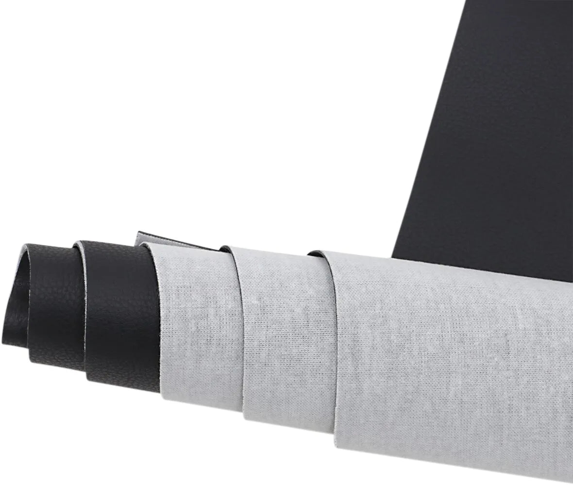 Saddlemen Premium Sitzbezugmaterial - Schwarzes Sattelleder