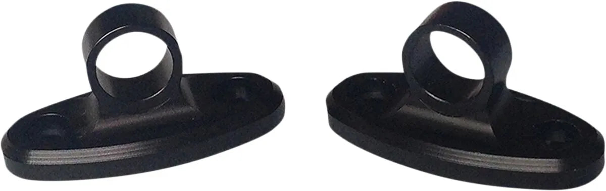 Parts Europe Spiegelhalter – Schwarzes Aluminium