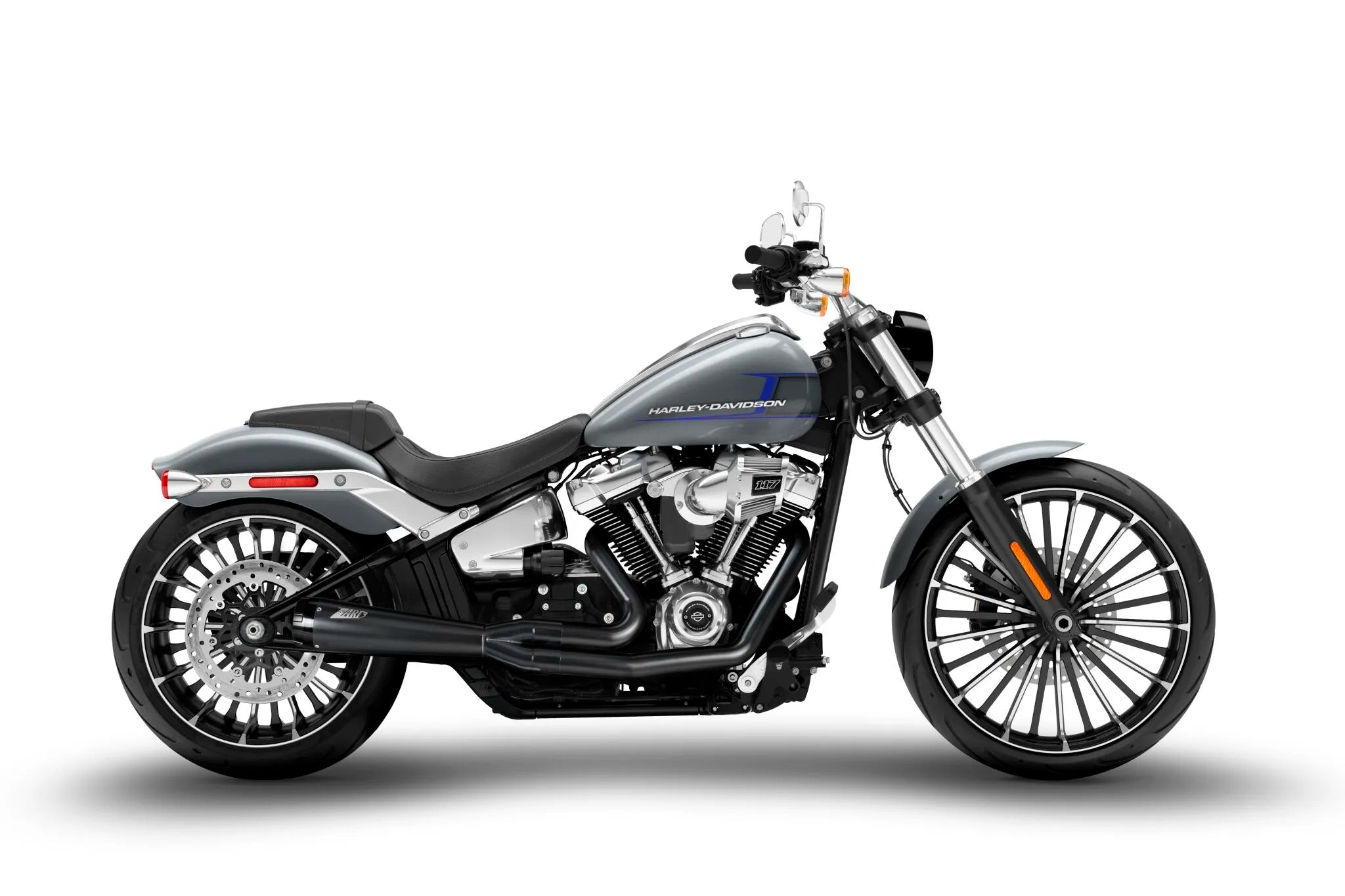 Zard 2:1 Komplettauspuffanlage für Harley-Davidson Softails