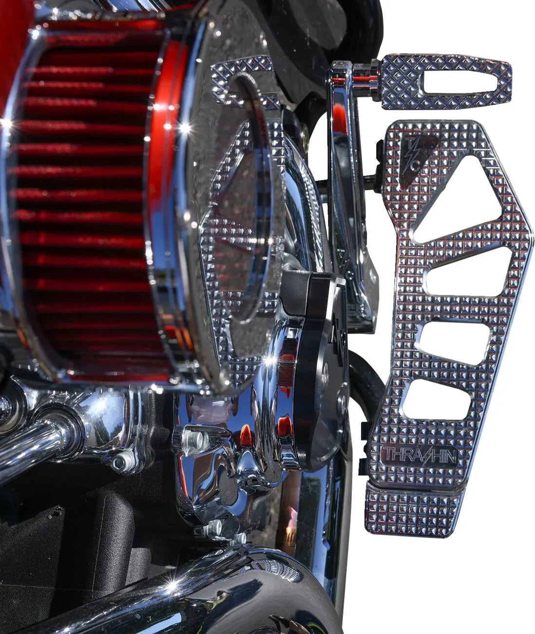 Thrashin Supply Co. Nockenwellenabdeckung - Schwarz eloxiert