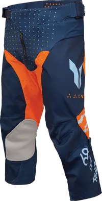 Thor Youth Launchmode Futura Rennhose - Hellblau/Orange/Marineblau