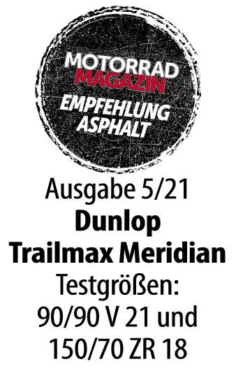 Dunlop Trailmax Meridian Reifen 120/90-17 hinten