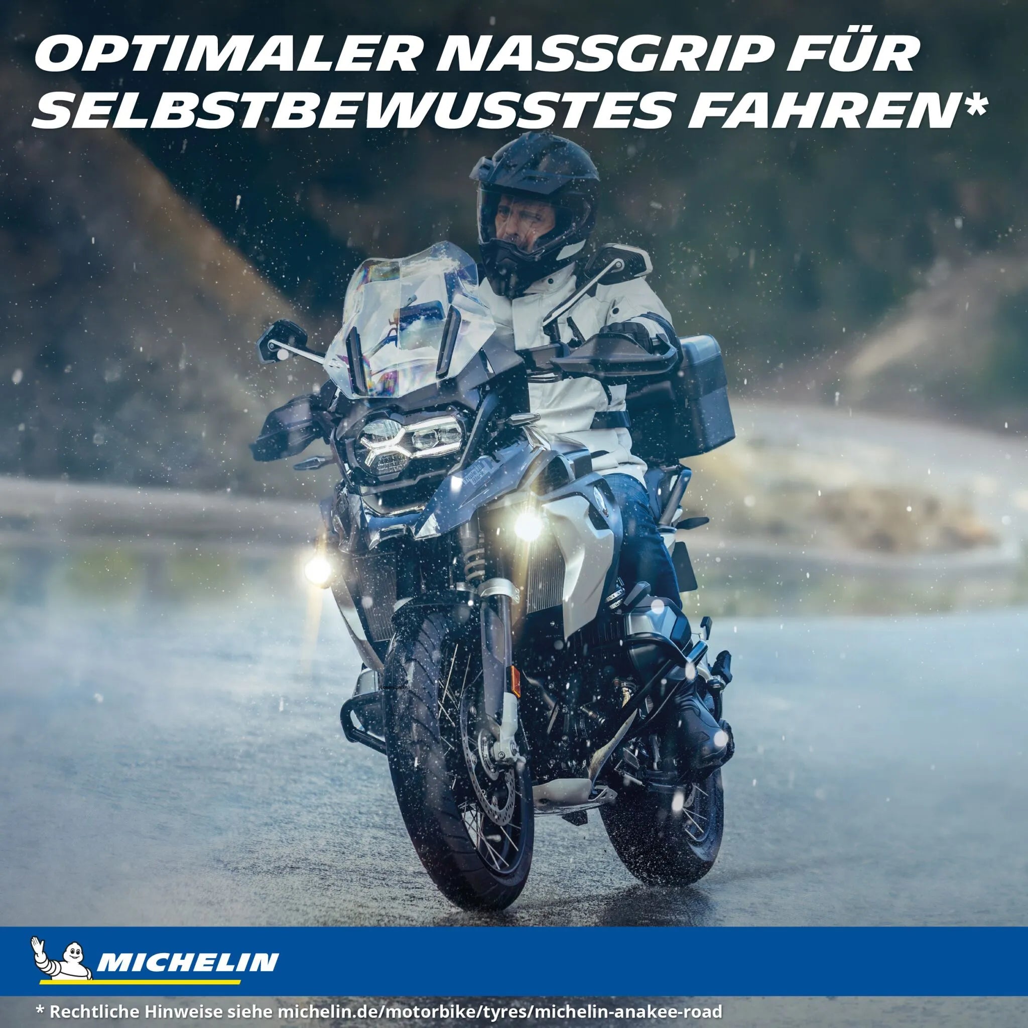 Michelin Anakee Rennradreifen - 110/80R19 Vorderachse