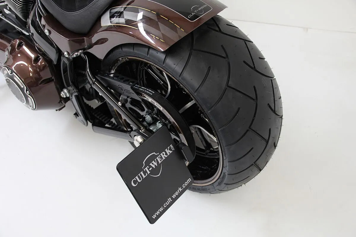 Cult Werk Kennzeichenhalter mit LED-Beleuchtung