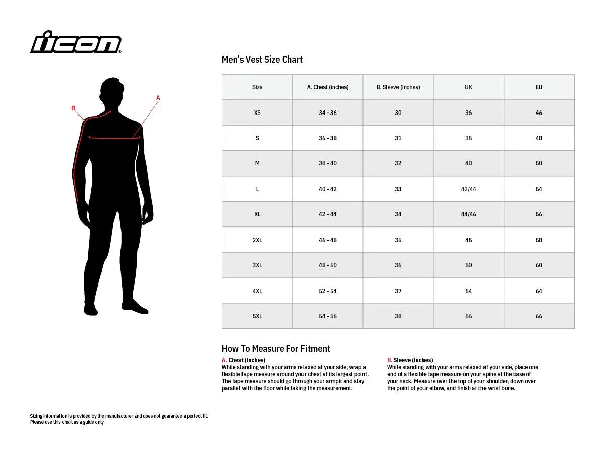 Icon Mil-Spec 3™ Weste – Schwarz/Weiß