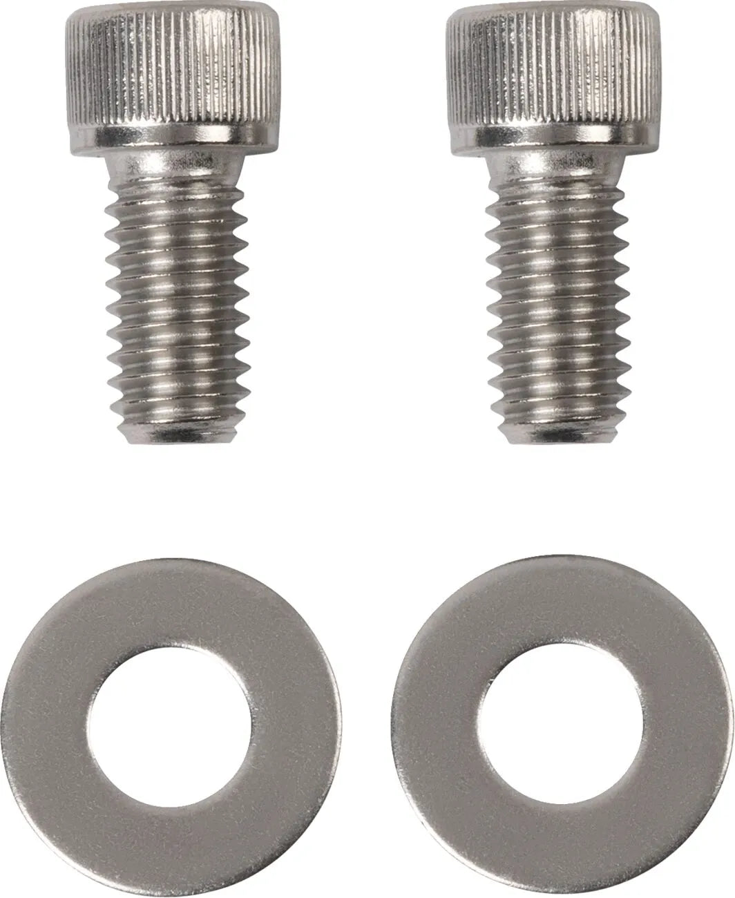 Slyfox Fußrasten – Gefrästes Aluminium, silberpoliert