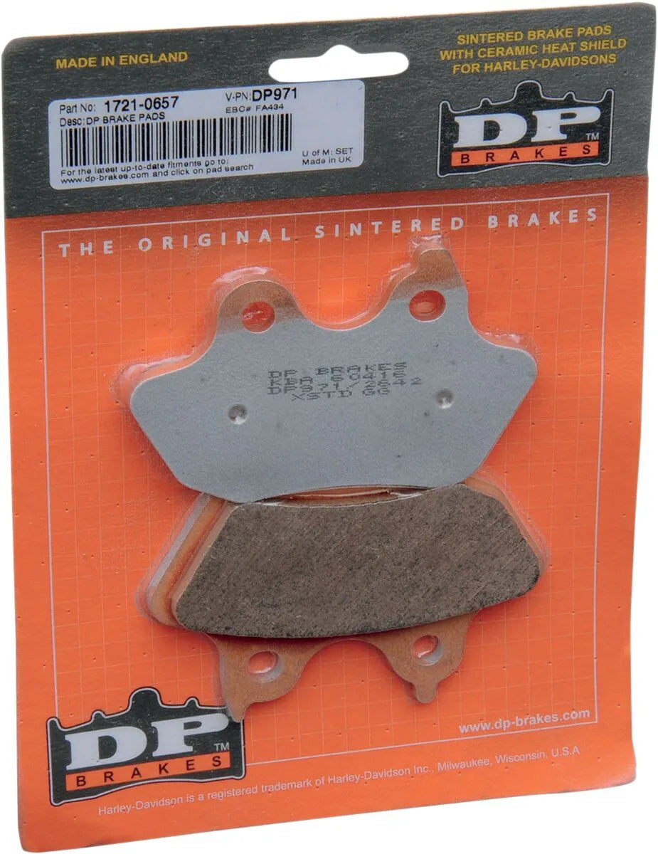 DP Brakes Sintermetall-Bremsbeläge für Harley-Davidson