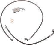 La Choppers Edelstahl-Bremsleitungssatz mit ABS
