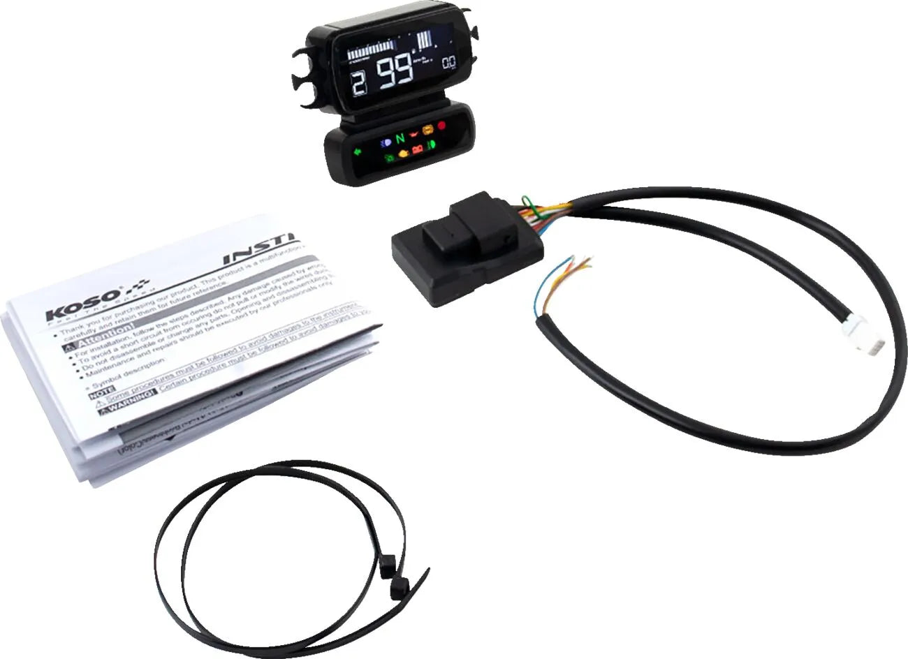 Koso D2 LCD-Multifunktionsmessgerät