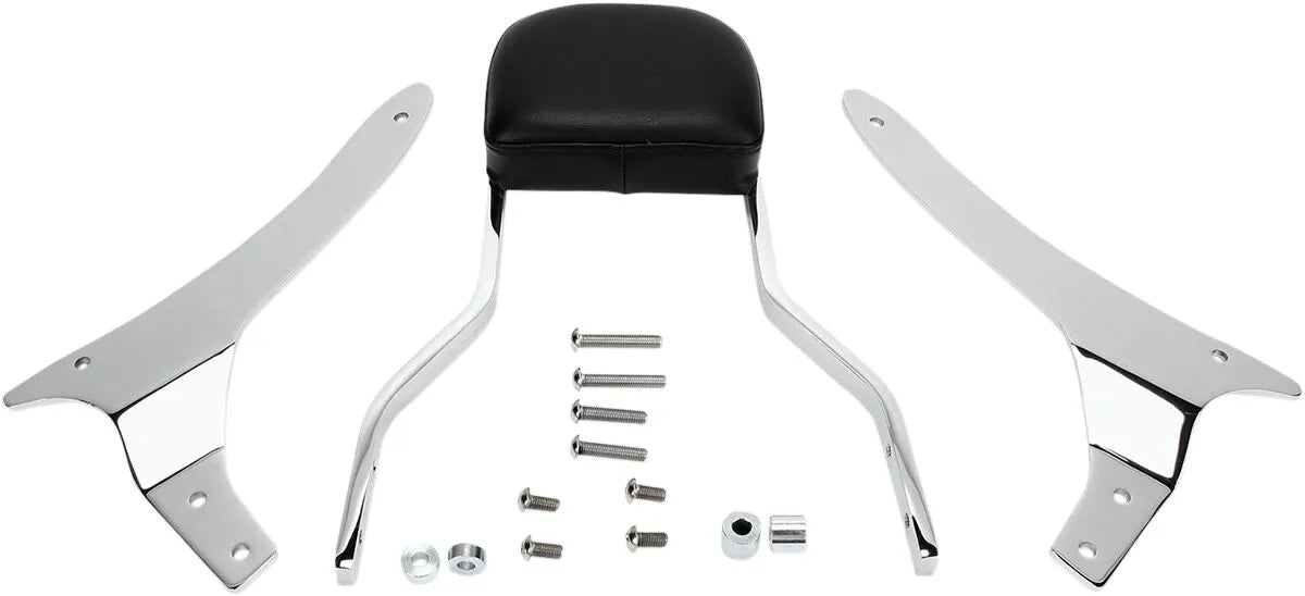 Cobra Square Sissy Bar Kit - Chromstahl