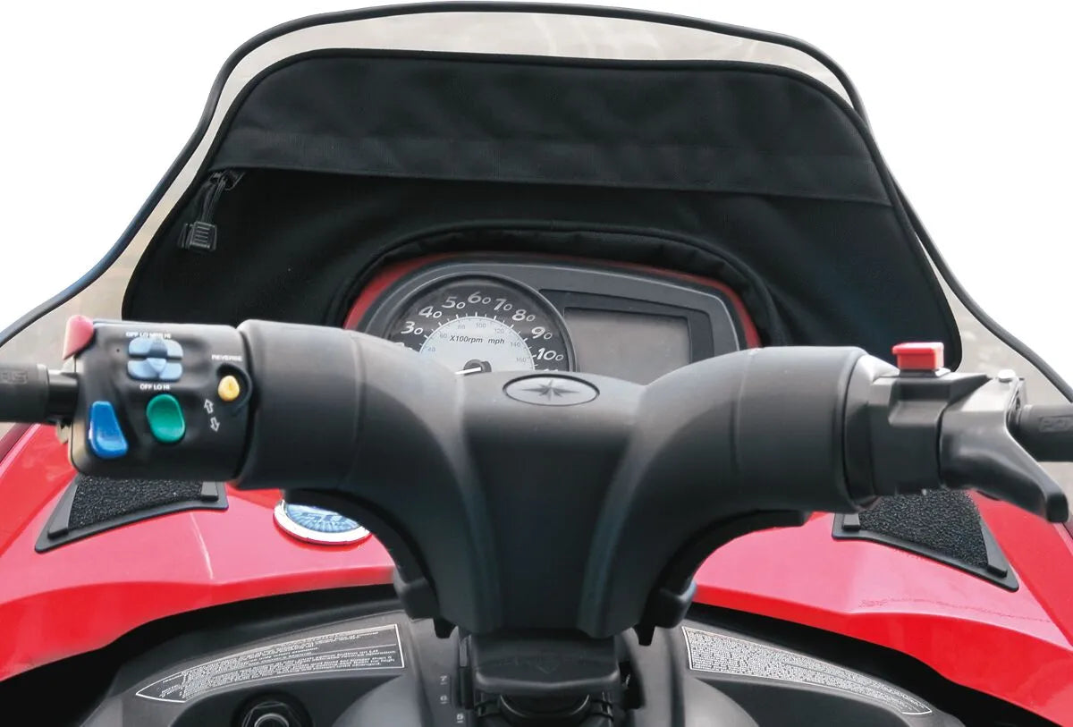 Parts Unlimited Polaris Schneemobil-Windschutzscheibentasche