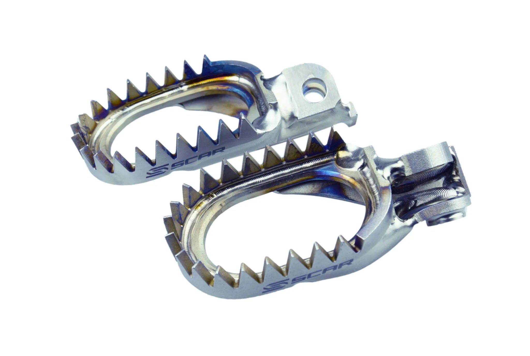 Scar Anti-Schlamm-Titan-Fußrasten