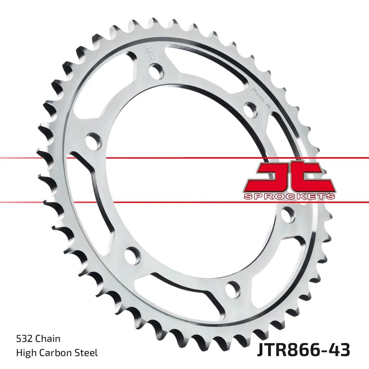 Jt Sprockets Stahl-Kettenrad hinten - 532