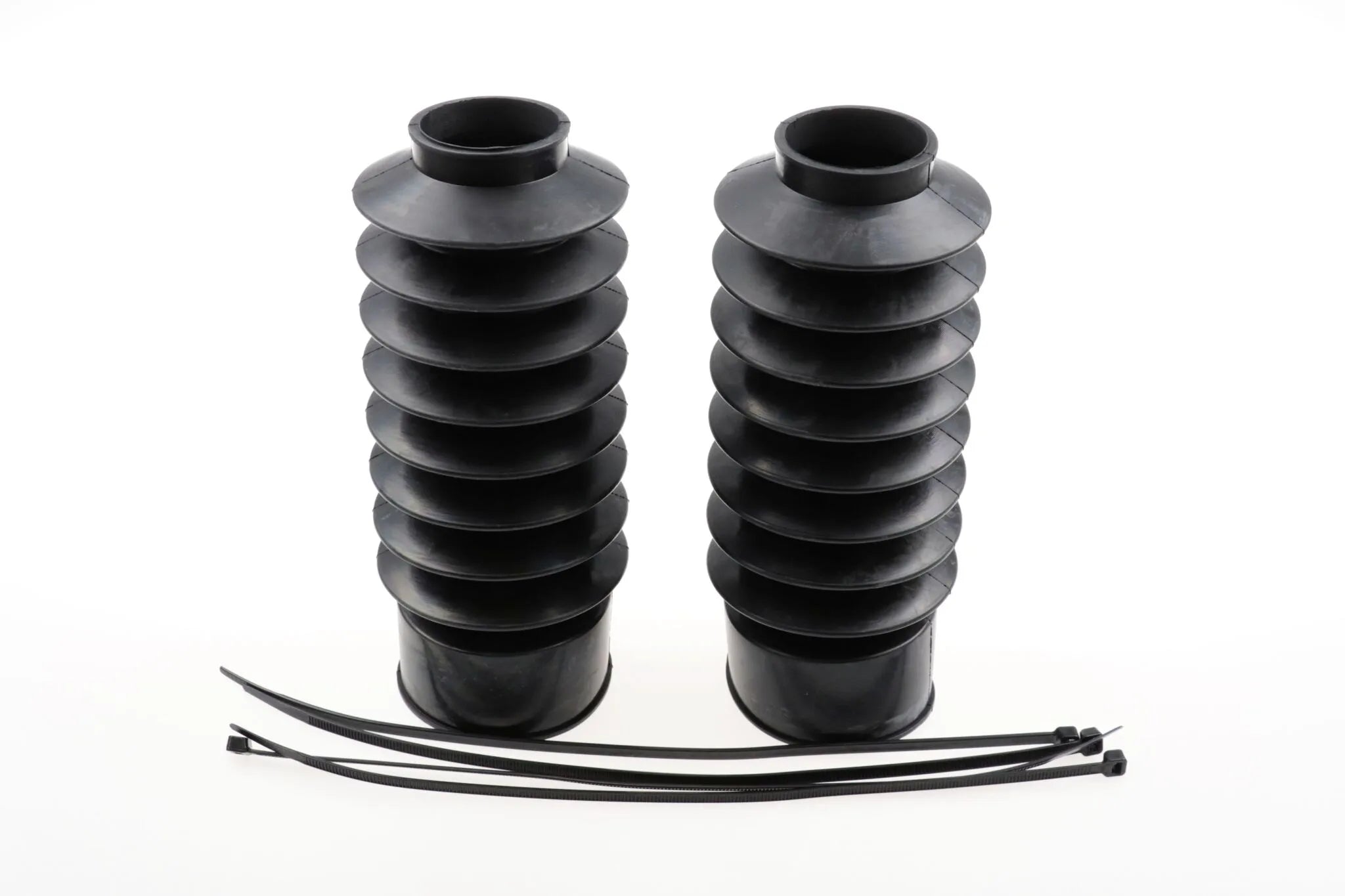 Cult Werk Gabelmanschetten in Hochglanzschwarz für 41-mm-Gabeln