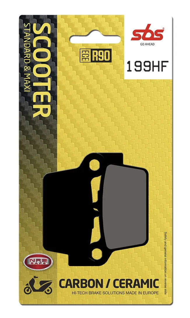 SBS HF Street Keramik-Organische Bremsbeläge