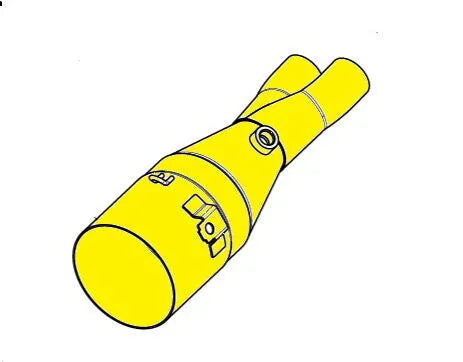 Akrapovic Verbindungsrohr für Abgasanlagen