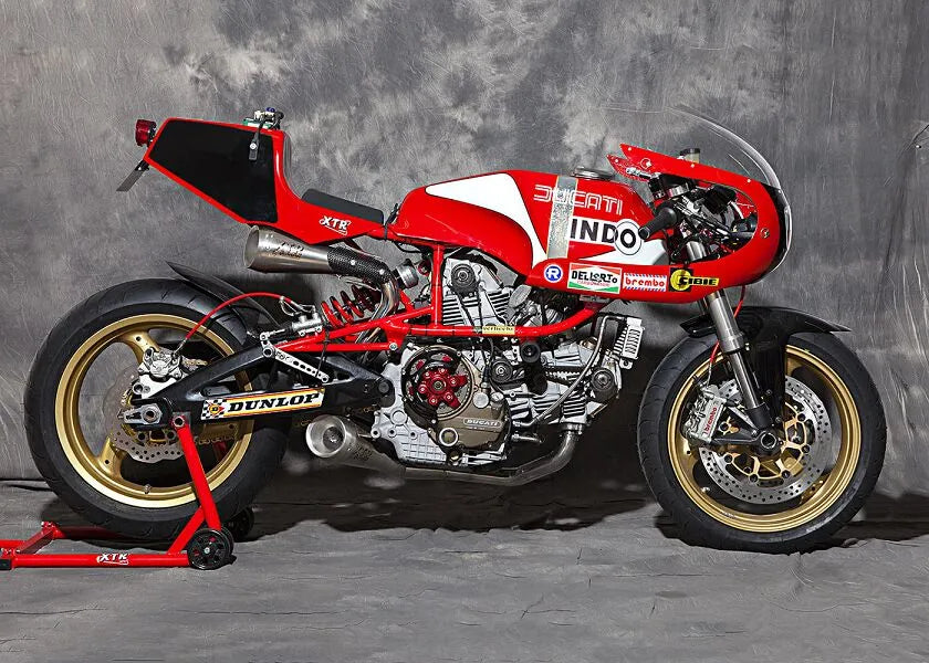 Spark 60er Slip-on-Schalldämpfer für Custom-Bikes