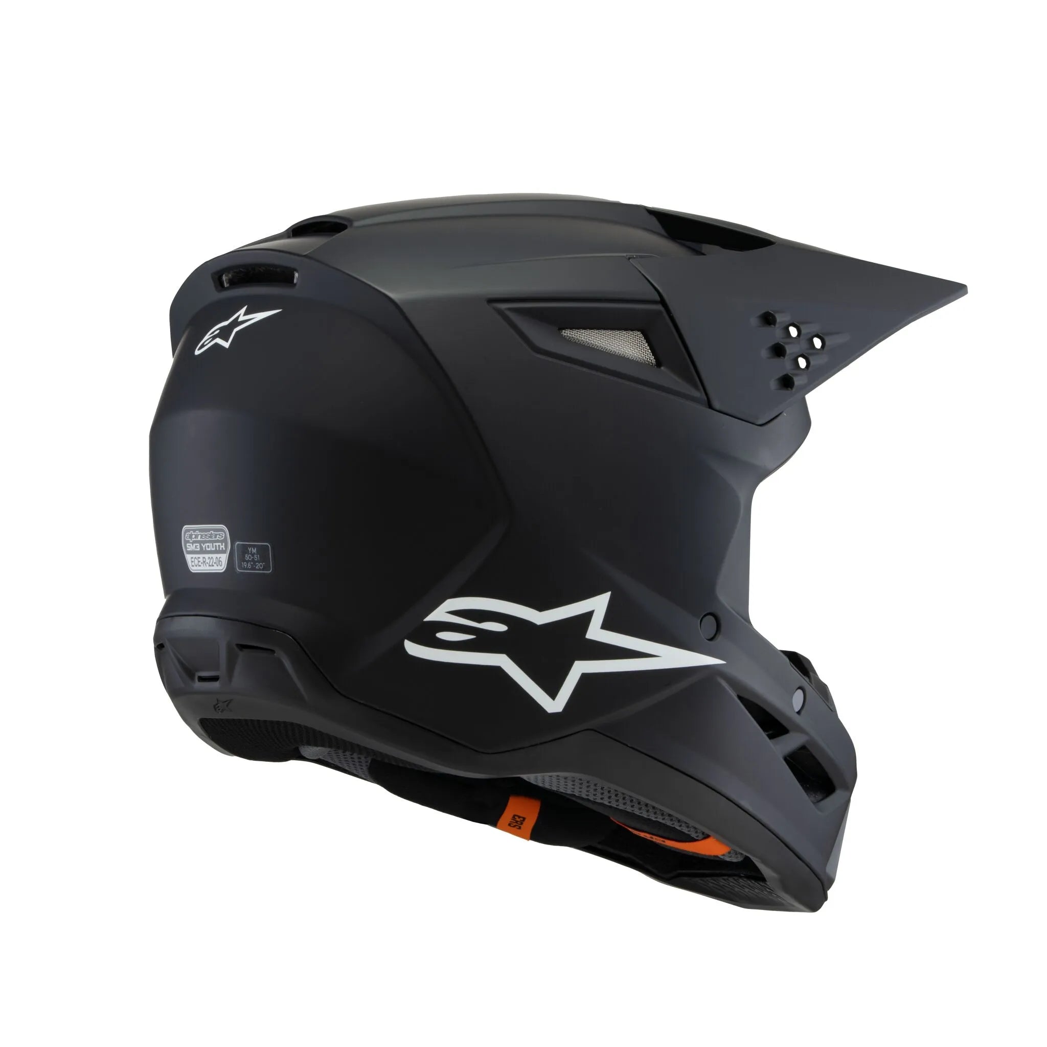 Alpinestars SM3 Jugendhelm, robust, für Motocross, Enduro und Offroad