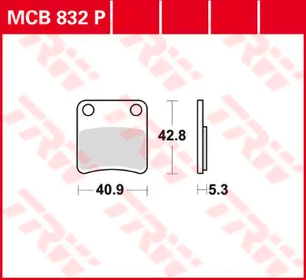 TRW Allround-Sintermetall-Bremsbeläge