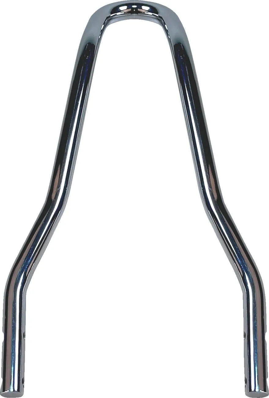 Drag Specialties Runde Sissy Bar - Chromstahl