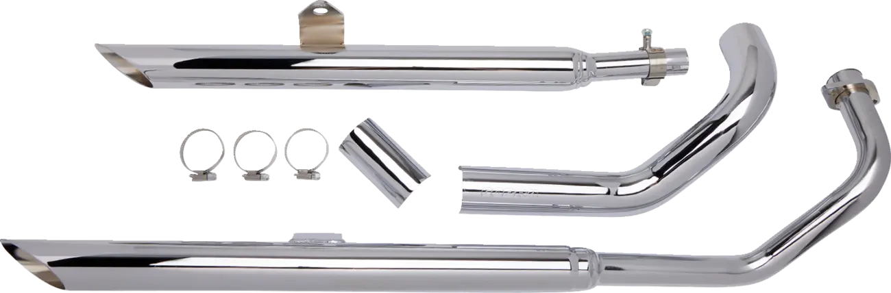 Cobra Drag Pipes Auspuffanlage Komplettsystem Chrom