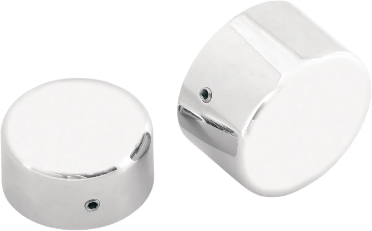 Drag Specialties Chrom-Achskappen