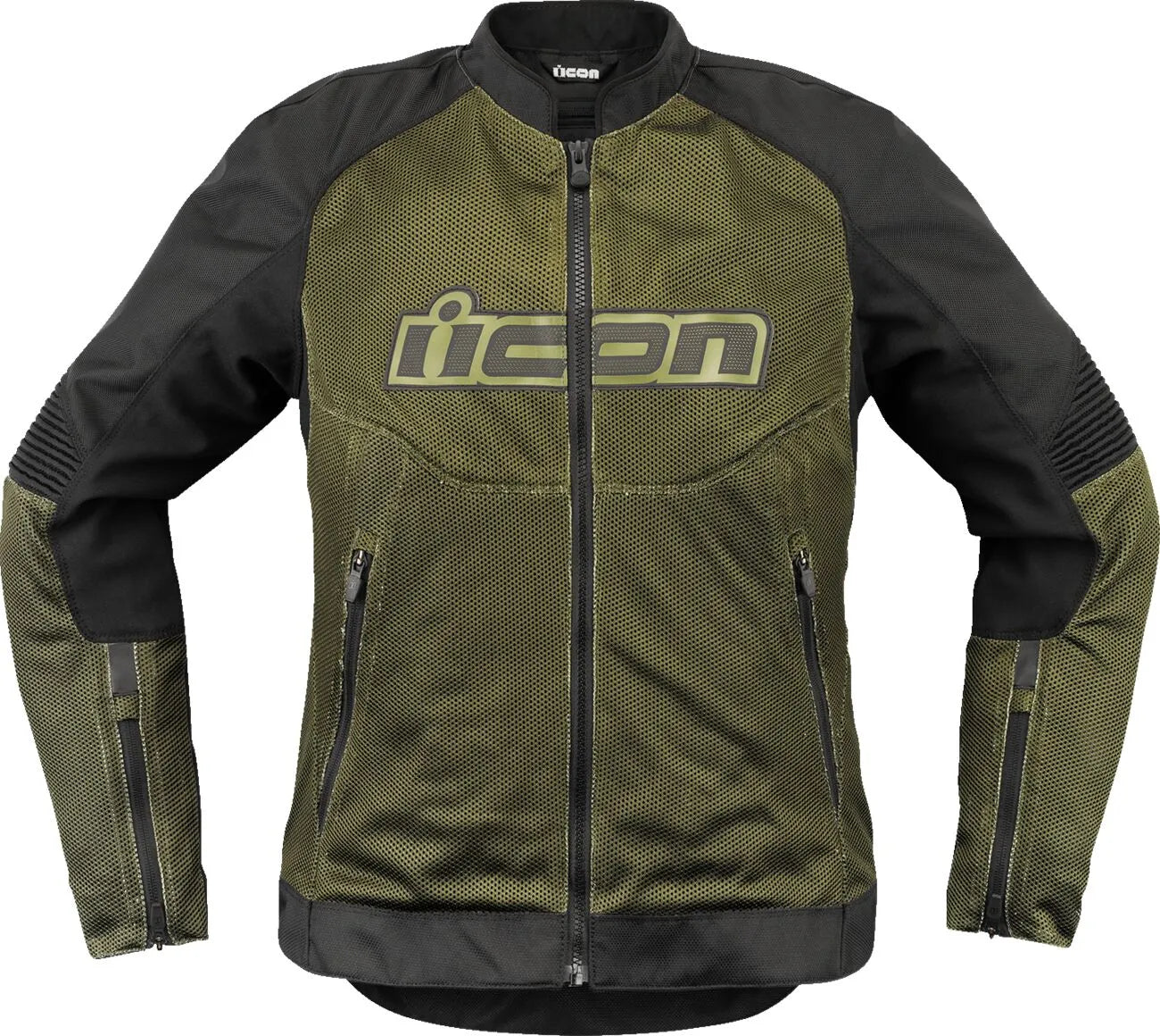 Icon Damen-Meshjacke Overlord3 für sportliche Höchstleistungen – Schwarz/Grün
