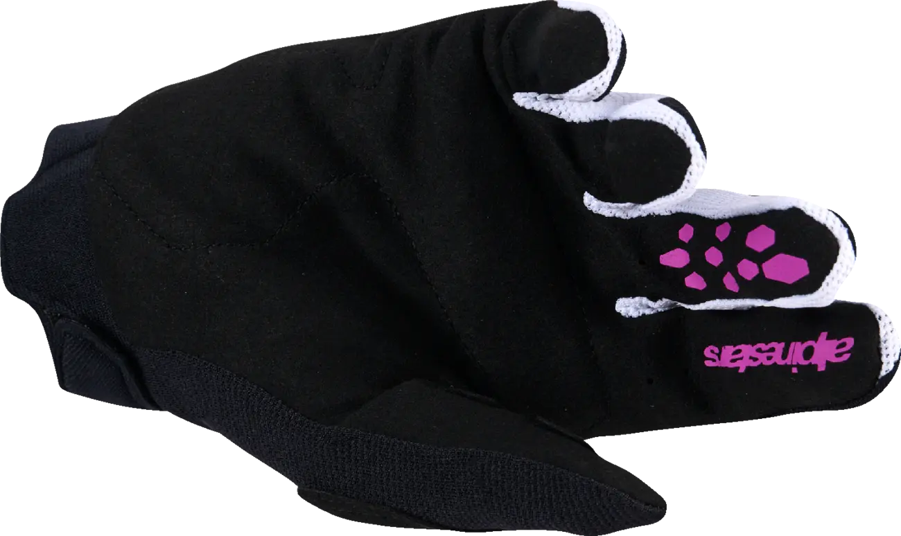 Alpinestars Full Bore V2 MX Handschuhe - Schwarz/Lila/Weiß/Magenta
